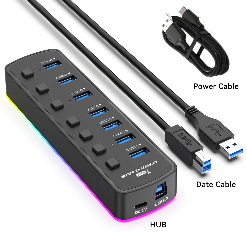 Ultimate 7-Port USB Hub™