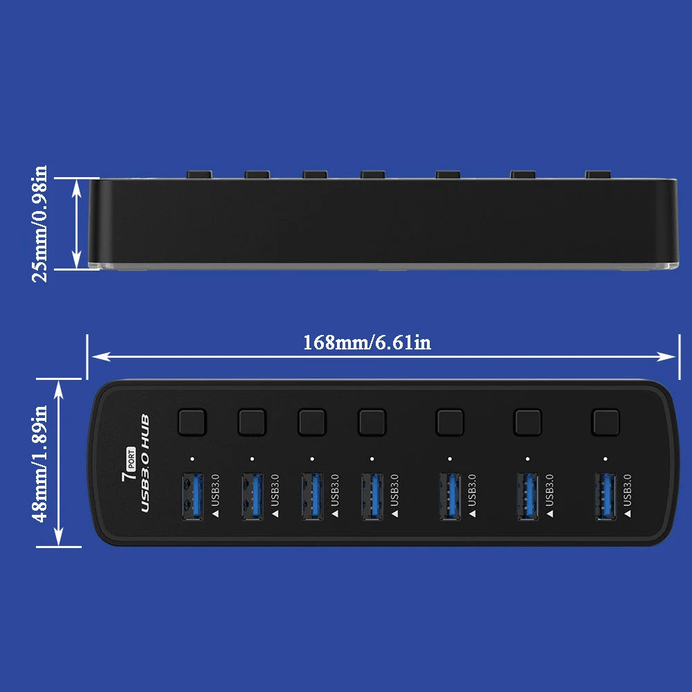 Ultimate 7-Port USB Hub™
